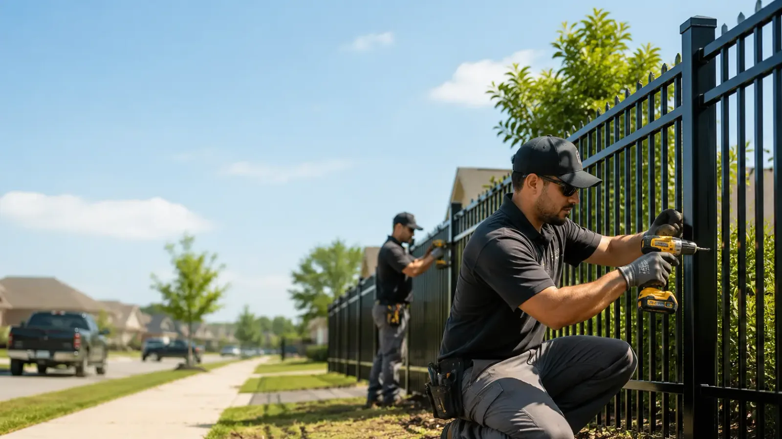 Metal Fence Installation in Fairfield, IA